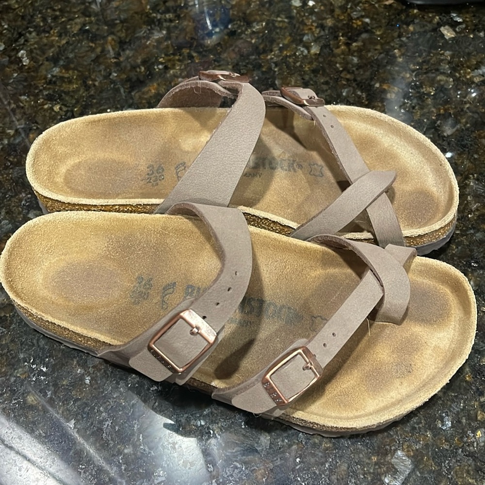 Birkenstock Mayari Women's Size 5 Slide Toe Ring Sandals